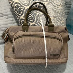 World Bound Beige Carry On Shoulder Bag Luggage